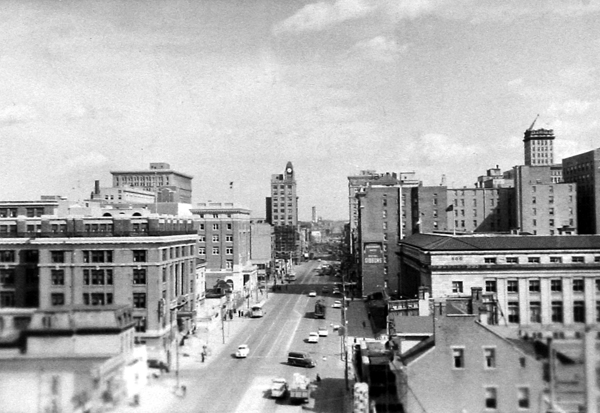 Third Street looking East 1958